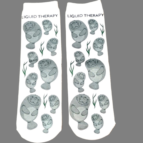 Manatee crew socks