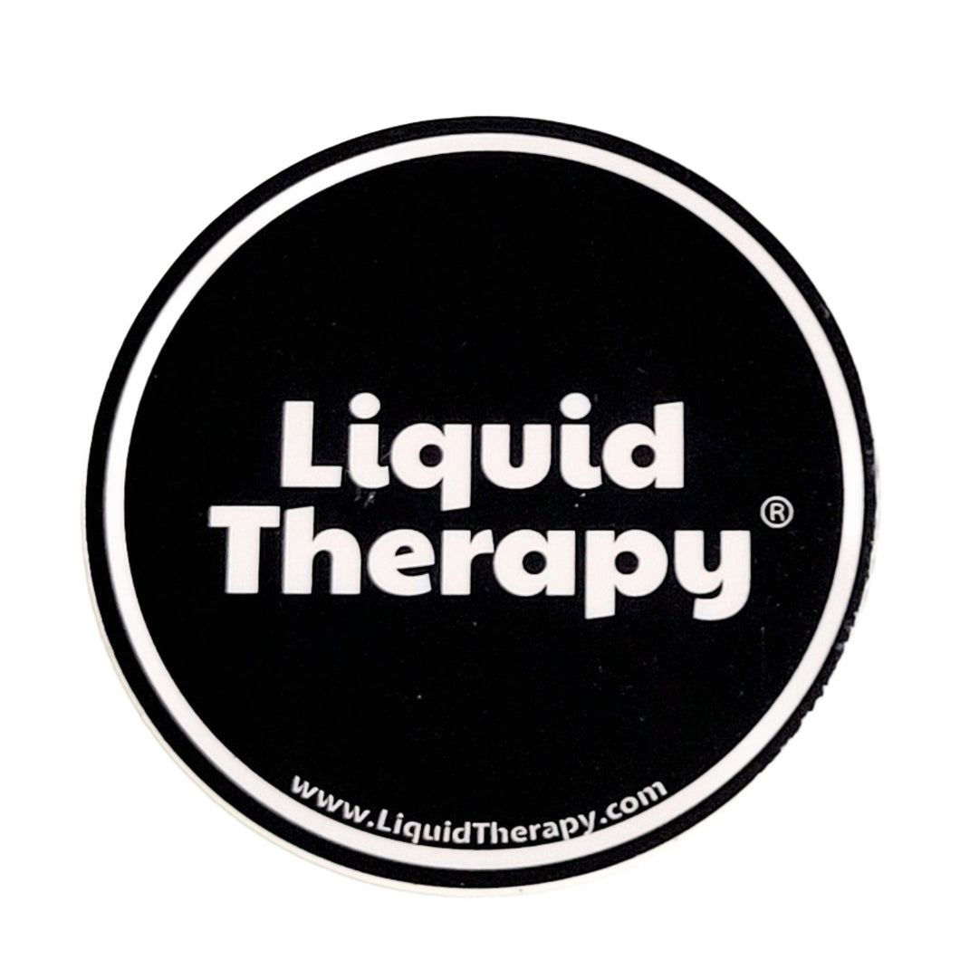 Liquid Therapy Round Logo Sticker