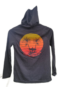 Endless Surfer Long Sleeve Hooded Youth Shirt
