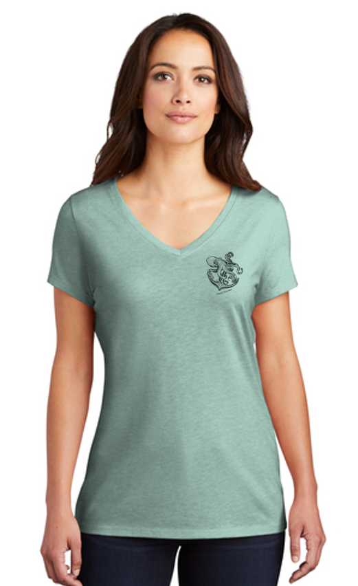 Find Your Anchor V-Neck Tee
