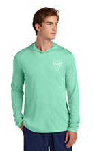 Shark collage UPF 50 Long Sleeve Hooded Shirt