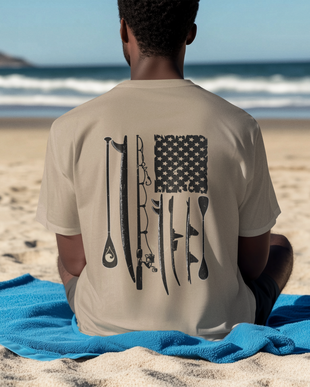 Water Sports Flag Tee