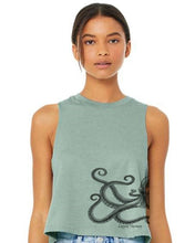 Octopus Love Racerback Crop Tank