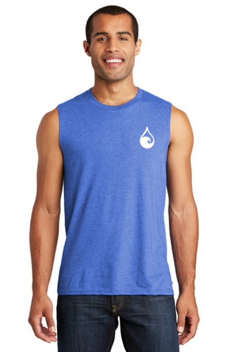 Liquid Therapy Drop Logo Muscle Tank