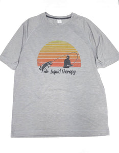 Fly FIshing Raglan Sleeve Tee