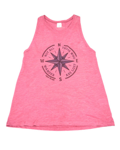 Not All Who Wander Are Lost Racerback Tank