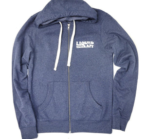 Retro liquid therapy zip up hoodie-unisex