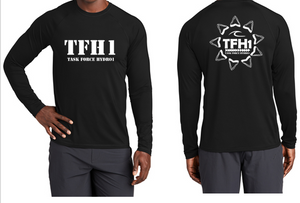 TFH1 - Men's Long Sleeve Rashguard - Black
